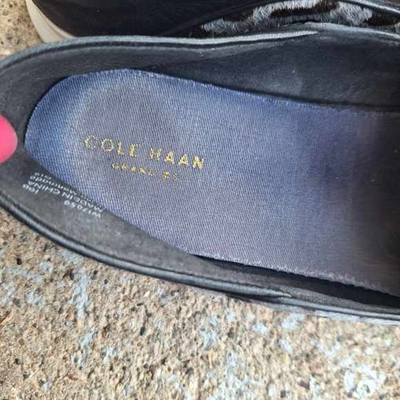 Cole Haan Grand Horizon Sponii Leopard Sneaker Size 10 - Picture 5 of 6